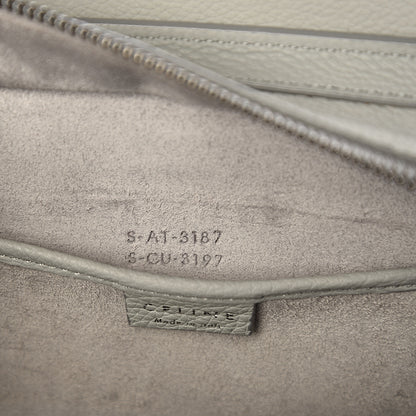 Celine Drummed Calfskin Nano Luggage Lune 6 of 11