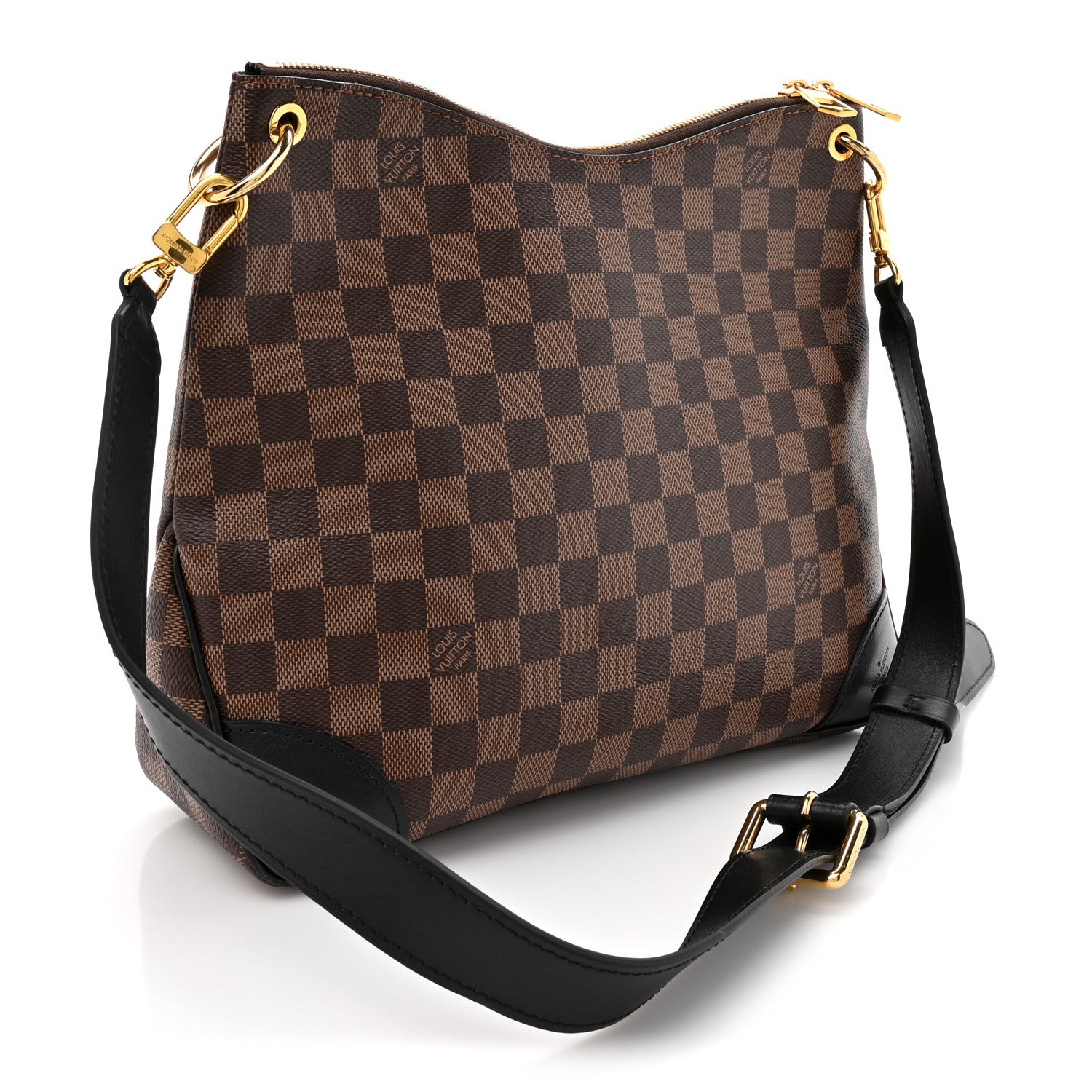 Louis Vuitton Damier Ebene Odeon MM Black 3 of 11