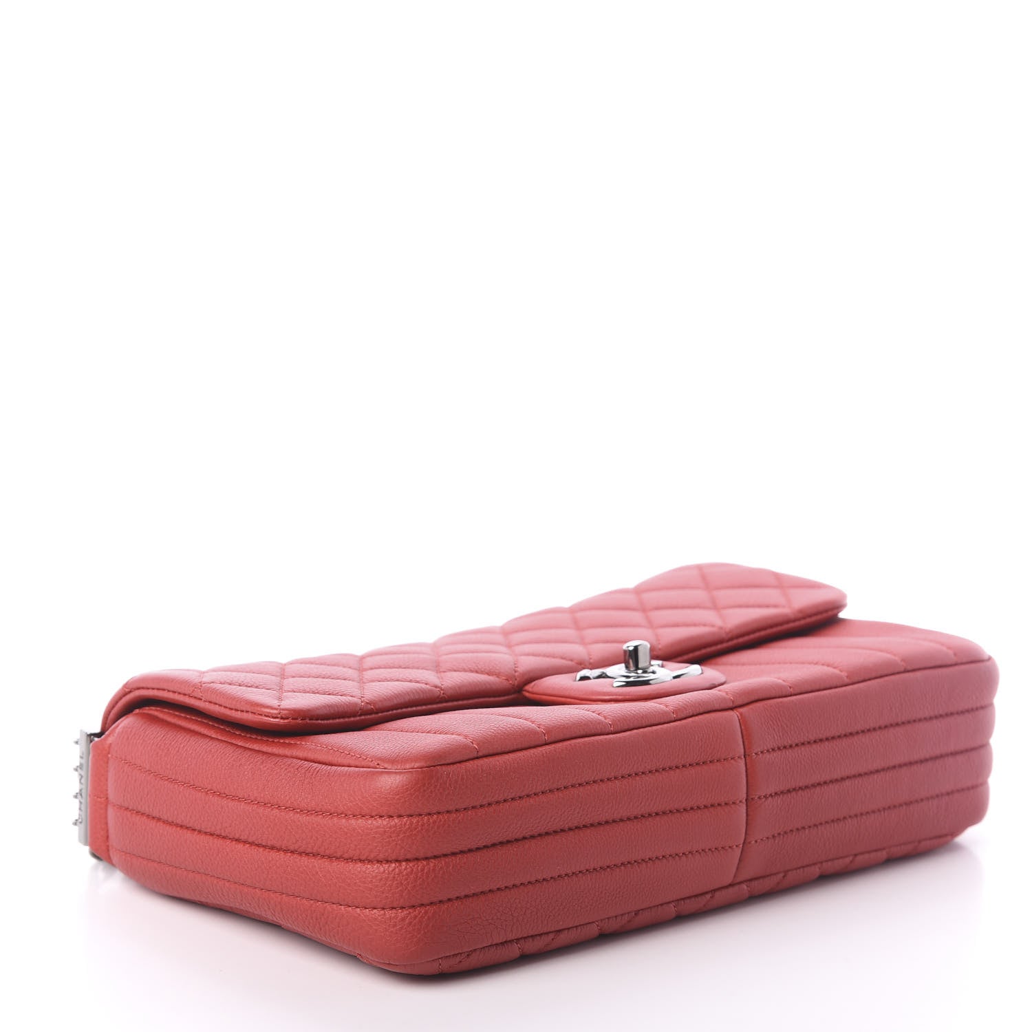 Chanel Calfskin Quilted Multi Chain Flap Red 4 of 10