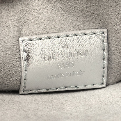 Louis Vuitton Satin Sequin Embroidered Monogram Coussin BB Silver 8 of 11