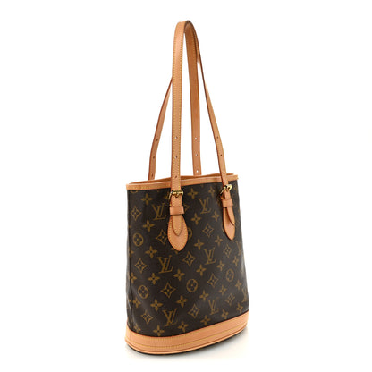 Louis Vuitton Monogram Petit Bucket 23 3 of 13