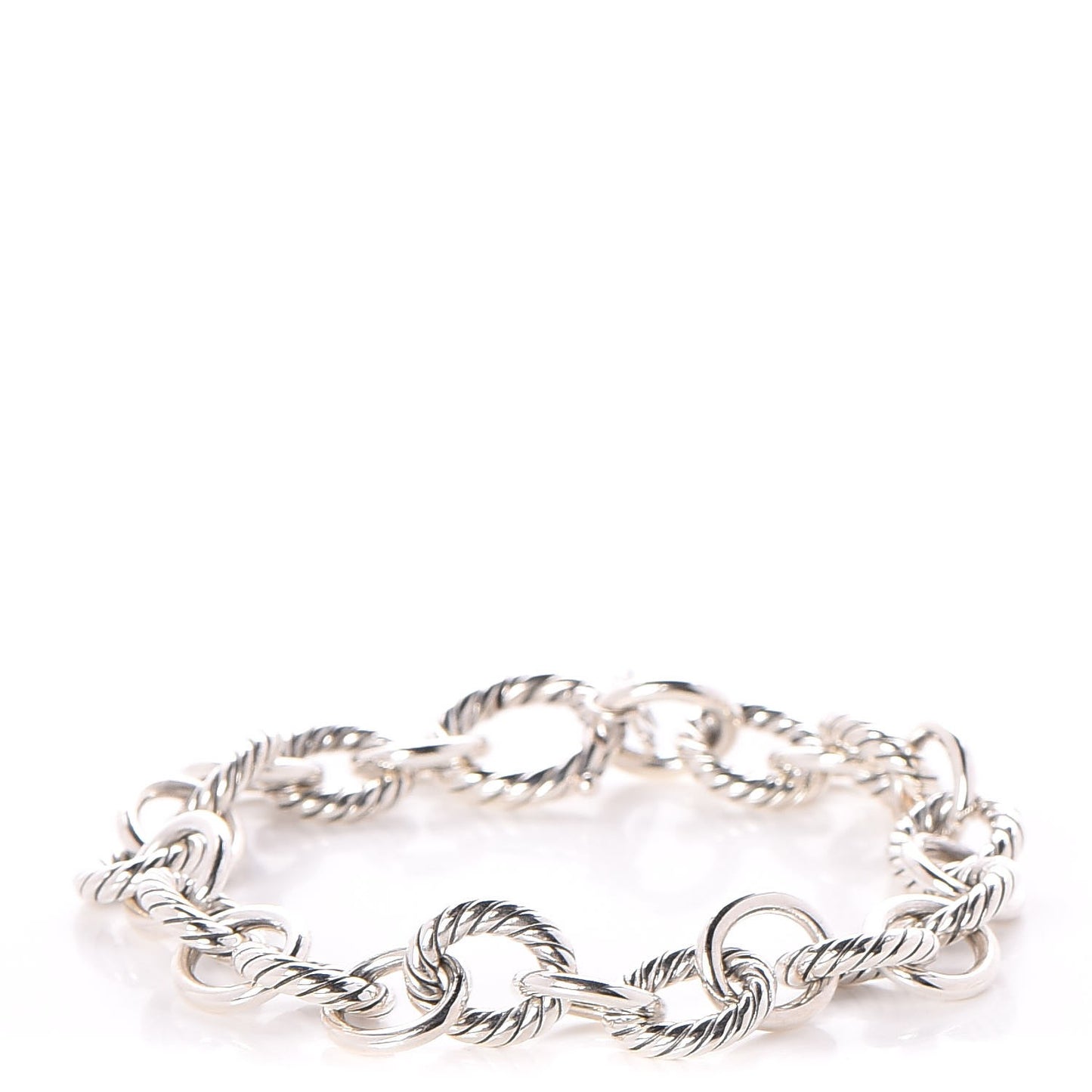 Sterling Silver 10mm Medium Oval Link Bracelet