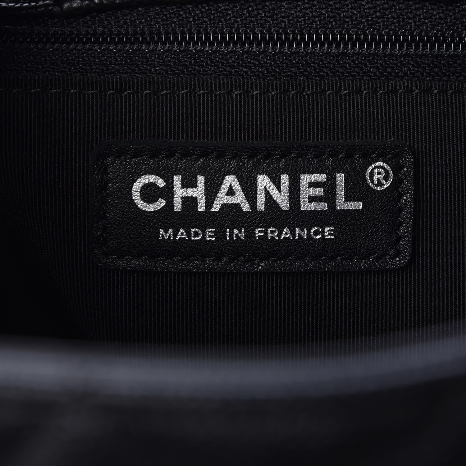 Chanel Caviar Quilted Large Shopping Tote Black 6 of 8