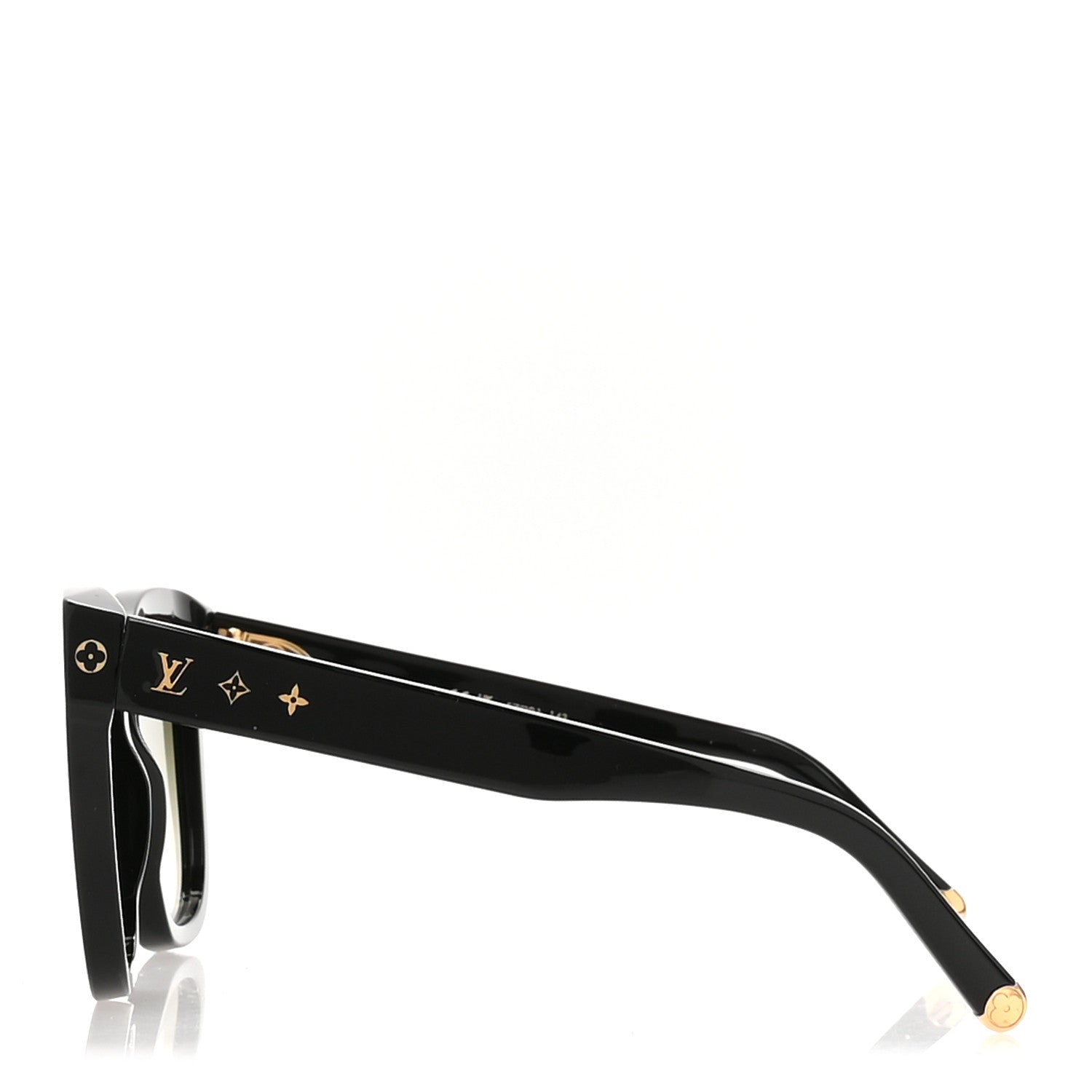 Louis Vuitton Acetate My Monogram Cat Eye Sunglasses Z1729W Black 3 of 8