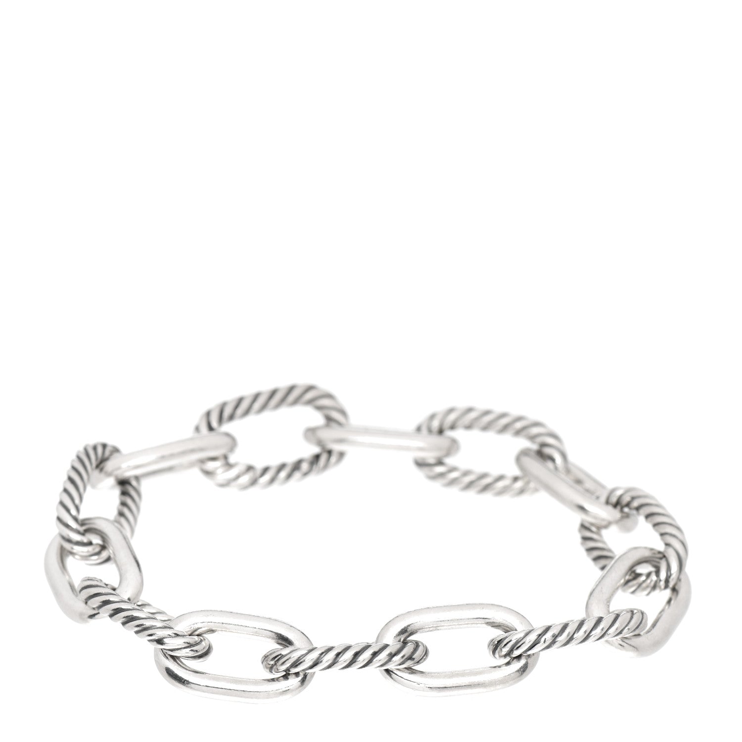David Yurman Sterling Silver 11mm Madison Chain Bracelet 1 of 4