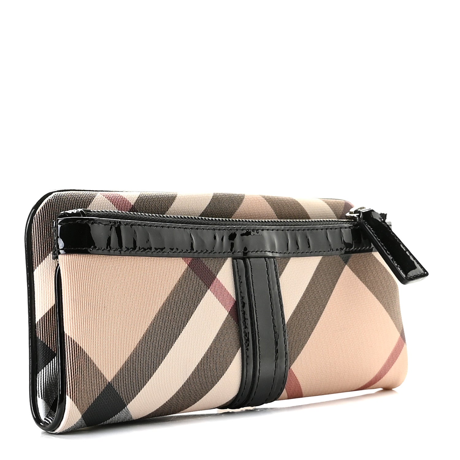 Burberry Nova Check Westmark Foldover Clutch Black 3 of 10
