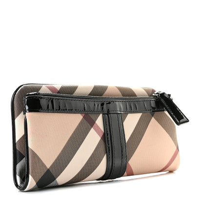 Burberry Nova Check Westmark Foldover Clutch Black 3 of 10