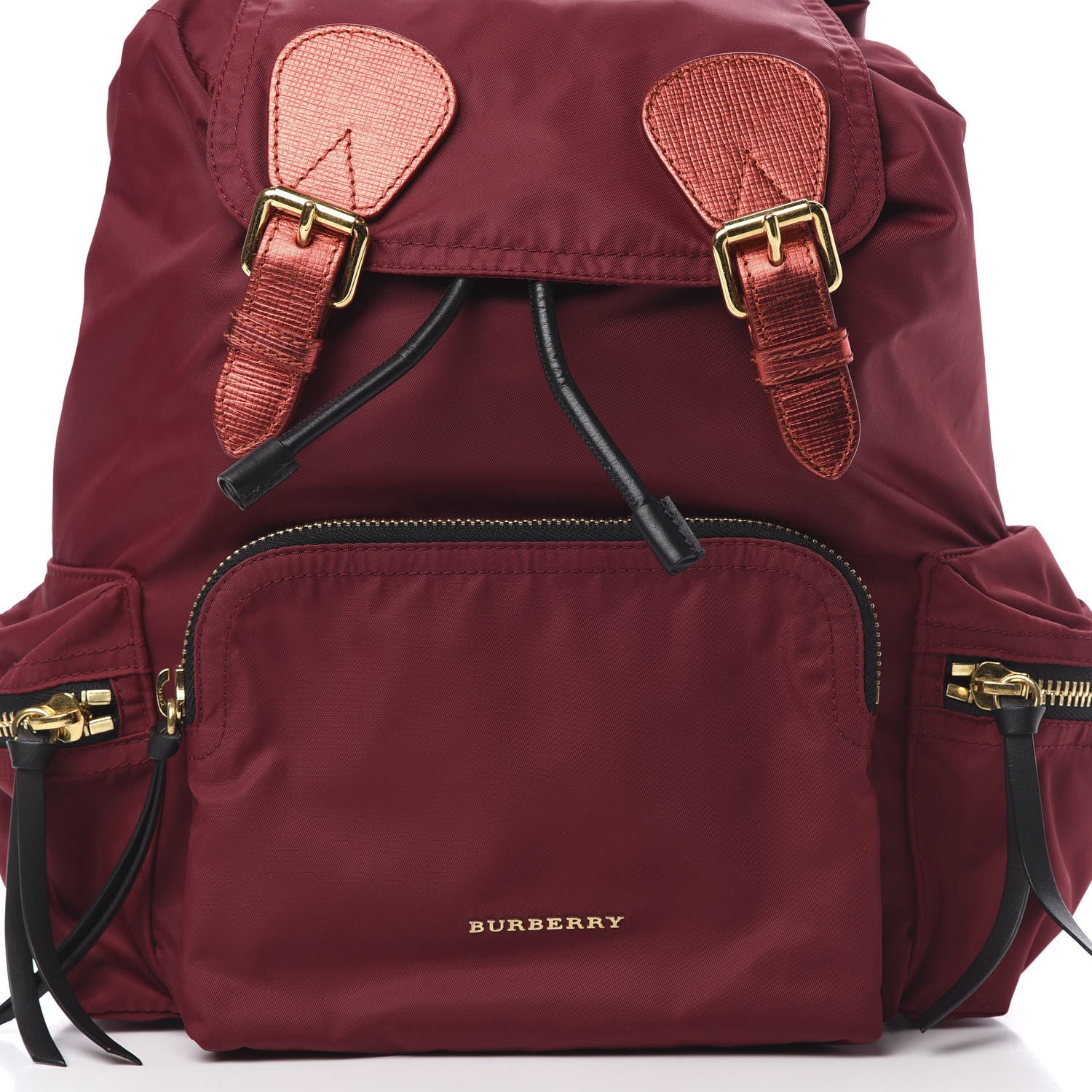 Burberry Nylon Medium Rucksack Backpack Crimson Red 7 of 9