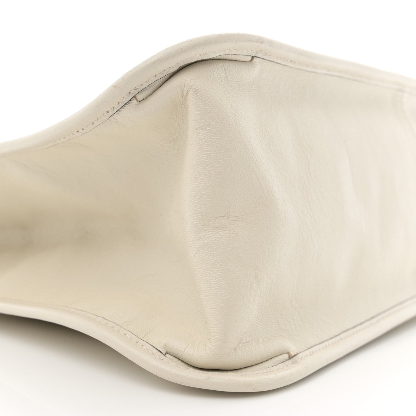 New Sakai Calfskin Lux Large Horsebit 1955 Tote Bag Mystic White