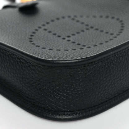 Hermes Taurillon Clemence Evelyne TPM Black 9 of 11