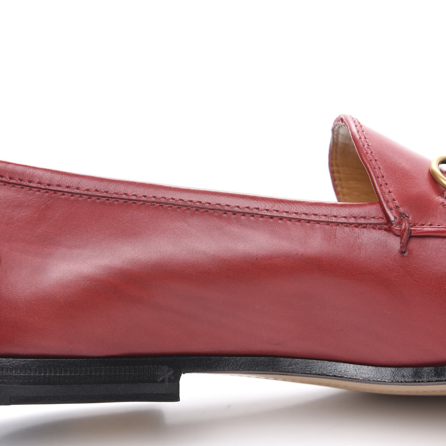 Calfskin Womens Jordaan Loafers 36.5 Hibiscus Red
