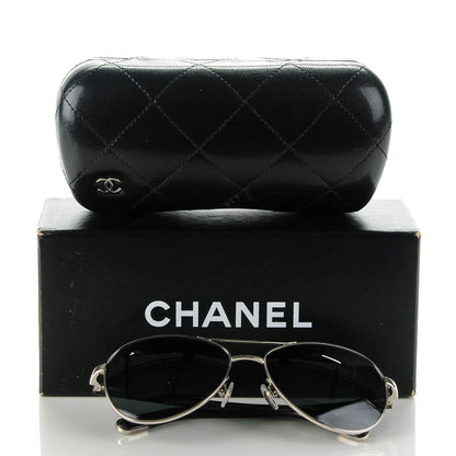 Chanel Aviator Sunglasses 4201-A Grey 4 of 6