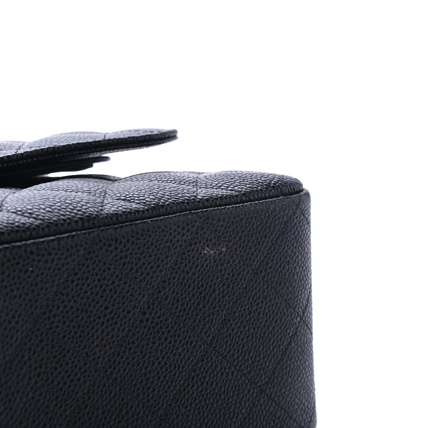 Chanel Caviar Quilted Jumbo Double Flap Black 5 of 5