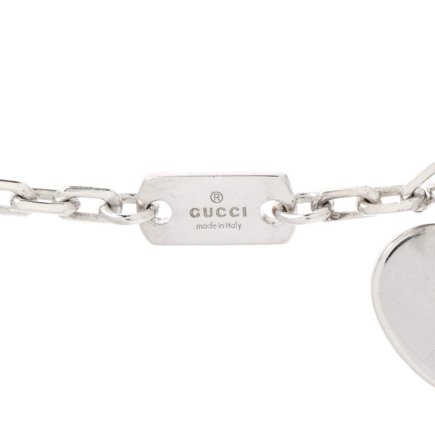 Sterling Silver Trademark Charm Bracelet