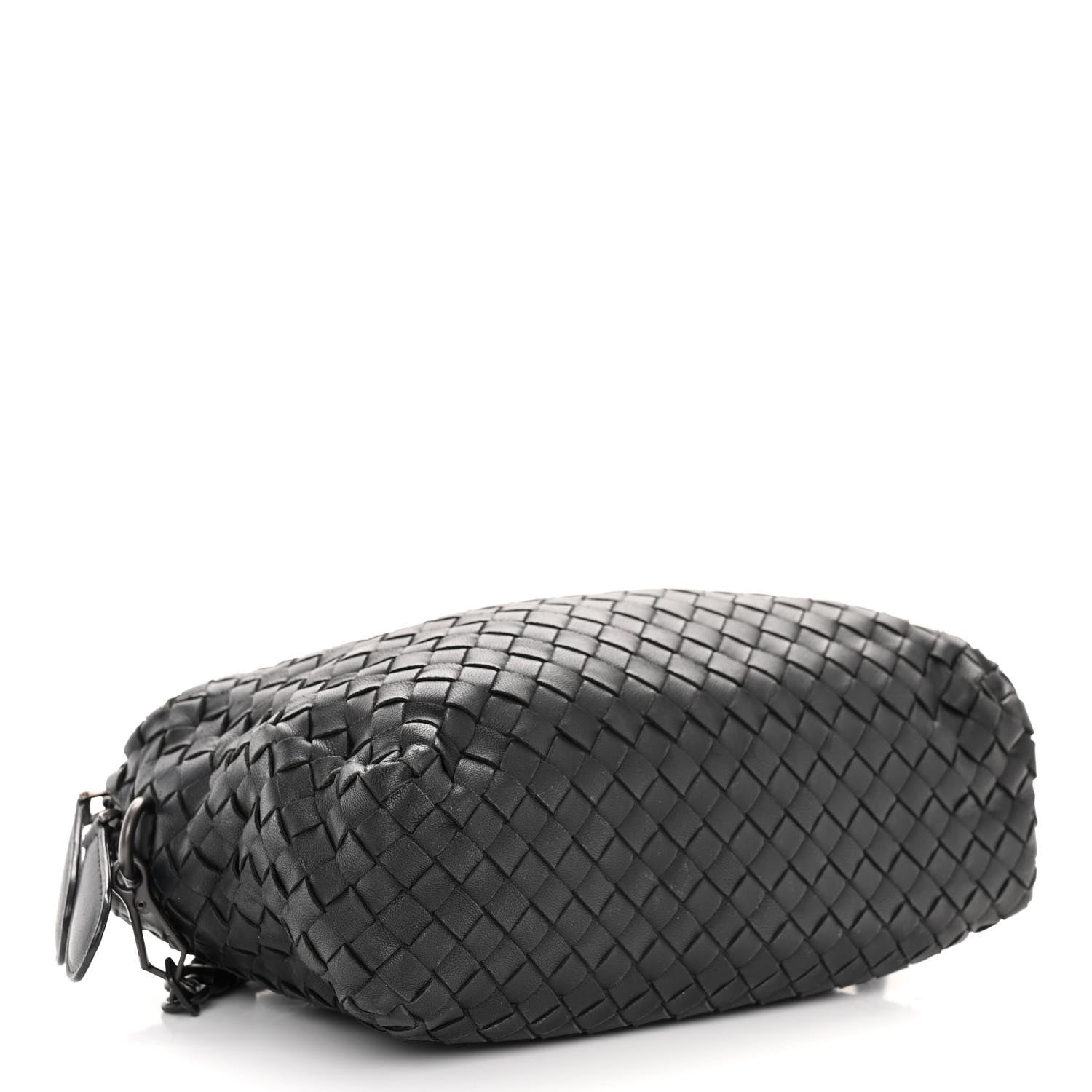 Bottega Veneta Nappa Intrecciato Crossbody Messenger Black 4 of 9