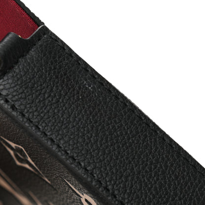 Louis Vuitton Empreinte Monogram Giant Felicie Pochette Black Beige 12 of 15