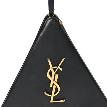 Saint Laurent Lambskin Pyramid Clutch Black 7 of 9