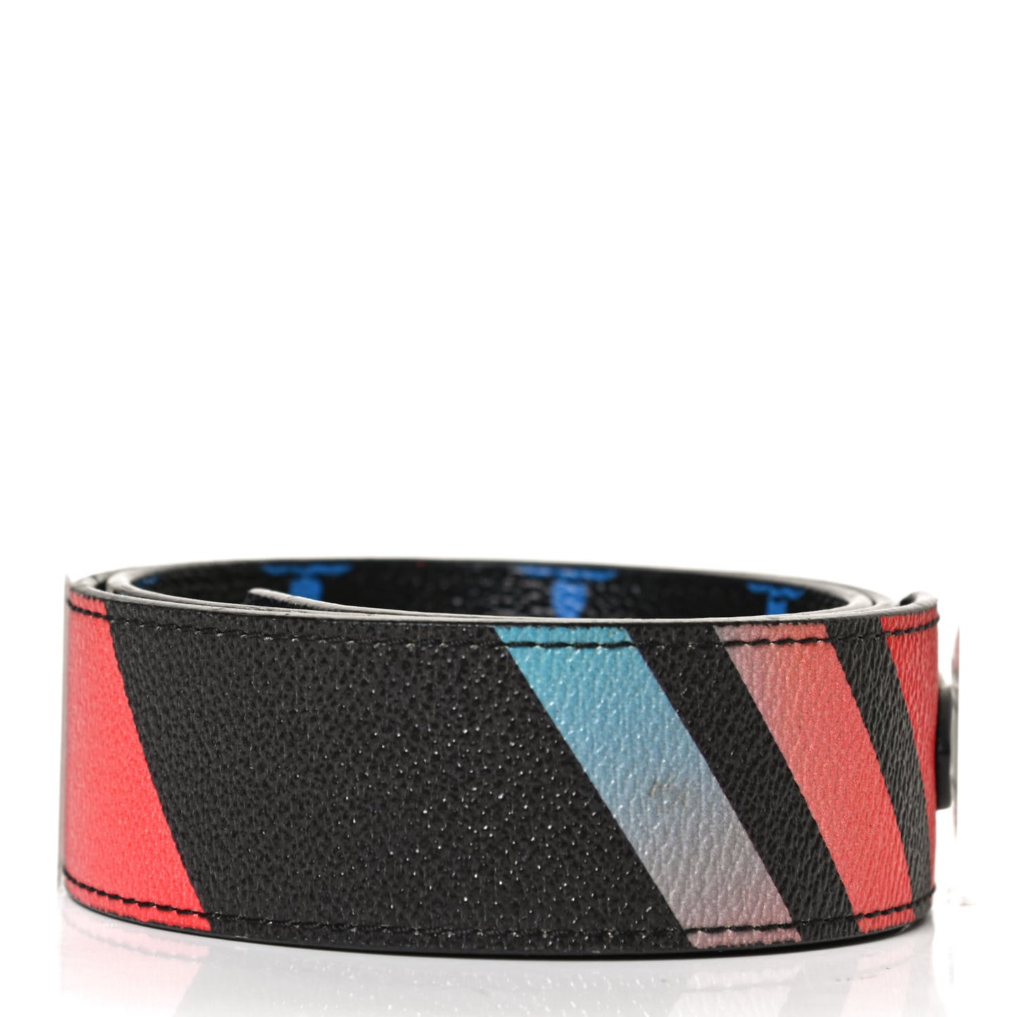 Canvas Bandouliere Shoulder Strap Black Bleu Digital