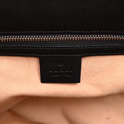 Gucci Calfskin Web Medium Dionysus Tote Bag Black 6 of 11