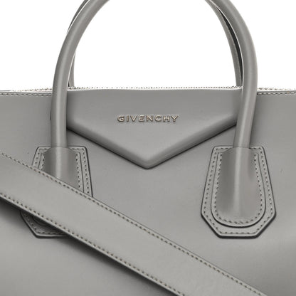 Givenchy Shiny Lord Calfskin Medium Antigona Pearl Grey 7 of 11