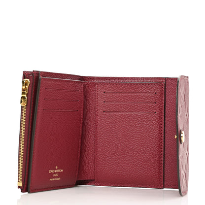 Louis Vuitton Empreinte Ariane Wallet Raisin 5 of 7