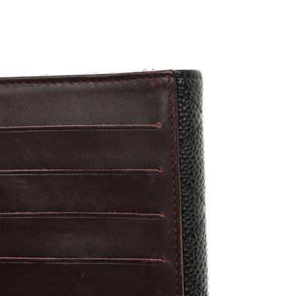 Chanel Caviar Quilted Large Gusset Flap Wallet Black 10 of 14
