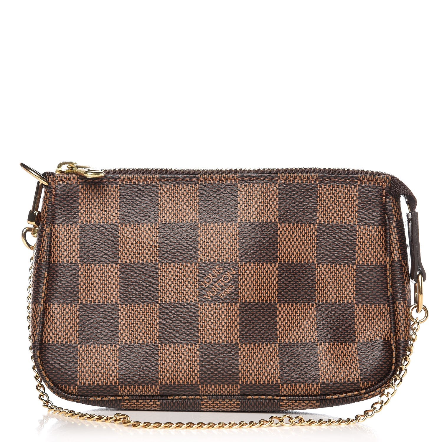 Louis Vuitton Damier Ebene Mini Pochette Accessories 1 of 7