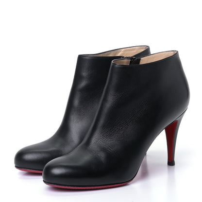 Christian Louboutin Calfskin Belle 85 Ankle Boots 40.5 Black 2 of 7