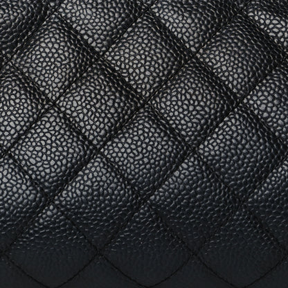 Chanel Caviar Quilted Timeless Clutch Black 7 of 13