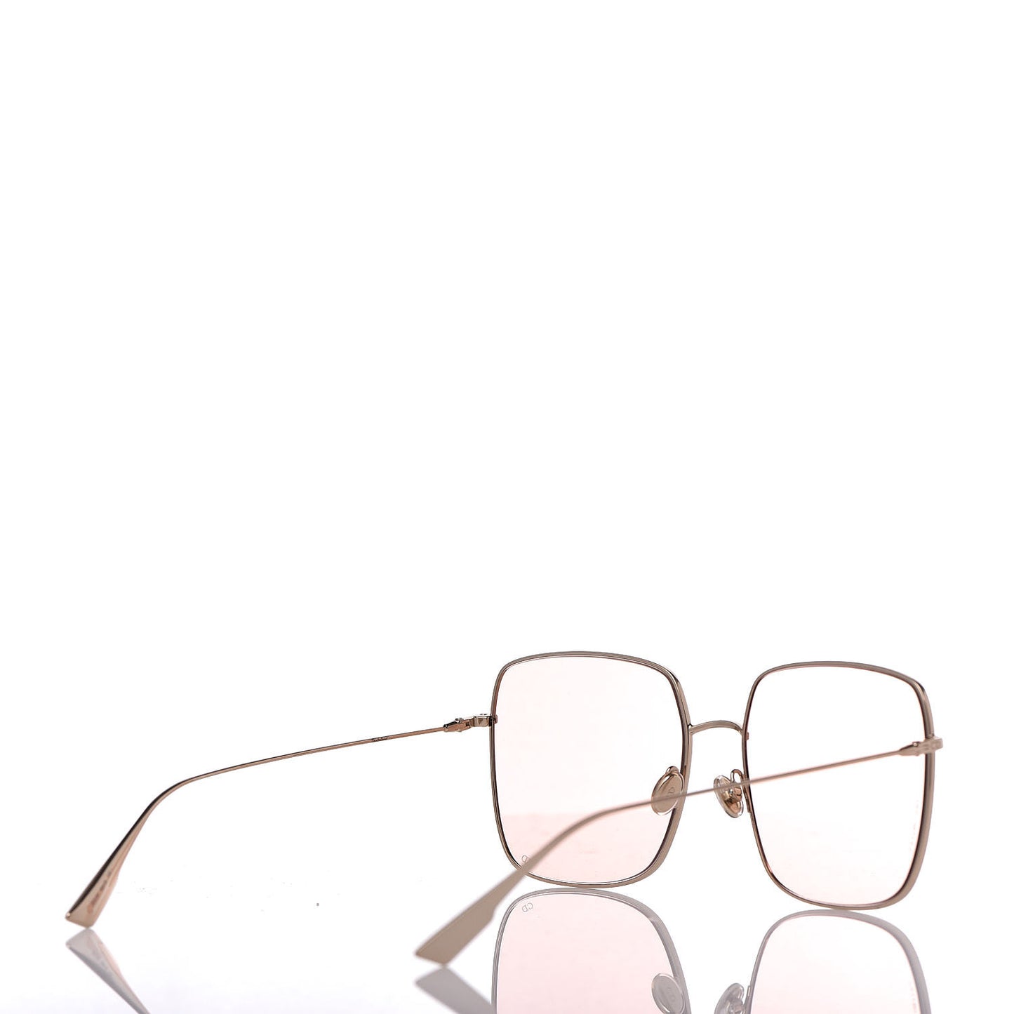Metal DiorStellaire 1 Sunglasses Coral