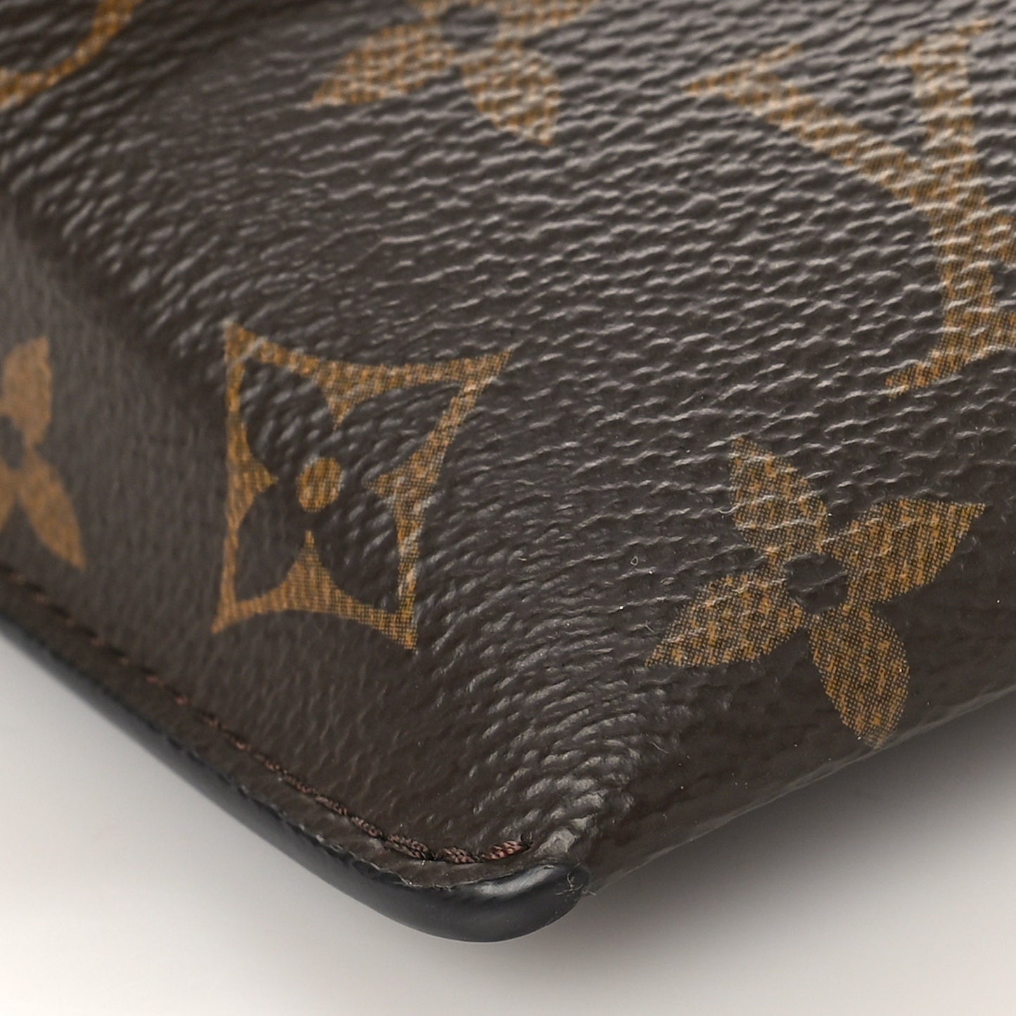 Monogram Padlock On Strap Caramel