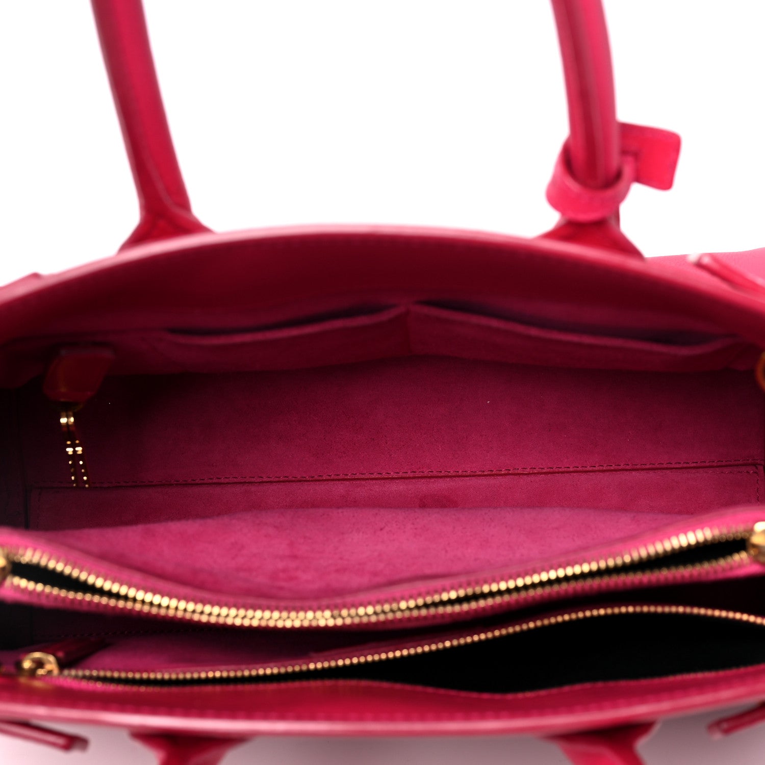 Saint Laurent Calfskin Small Sac De Jour Lipstick Pink 5 of 10