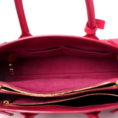 Saint Laurent Calfskin Small Sac De Jour Lipstick Pink 5 of 10