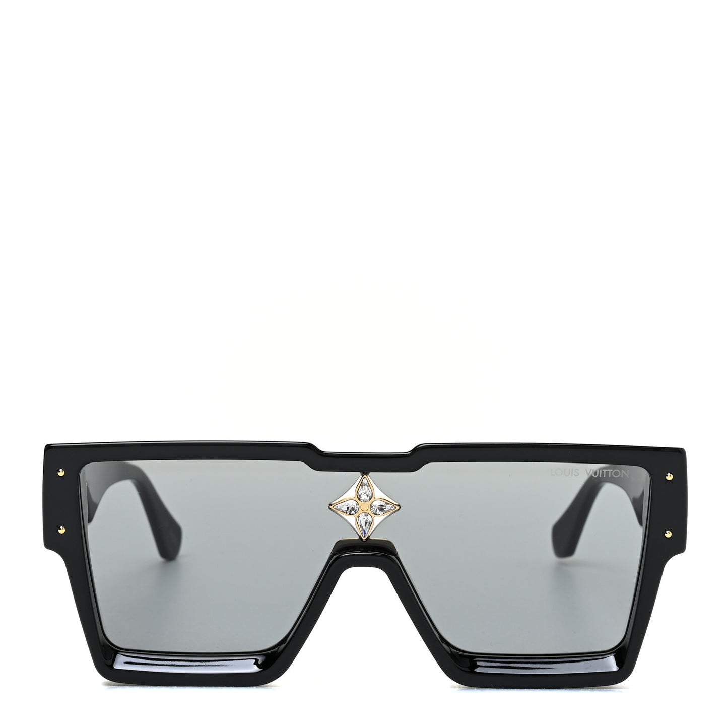 Acetate Cyclone Sunglasses Z1578E Black