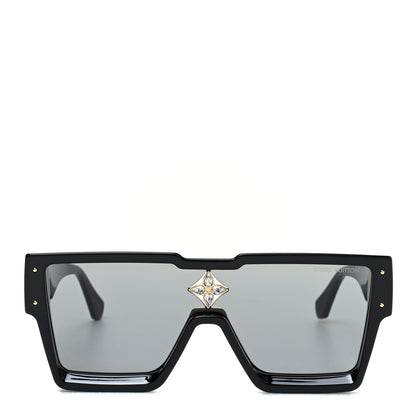 Louis Vuitton Acetate Cyclone Sunglasses Z1578E Black 3 of 9