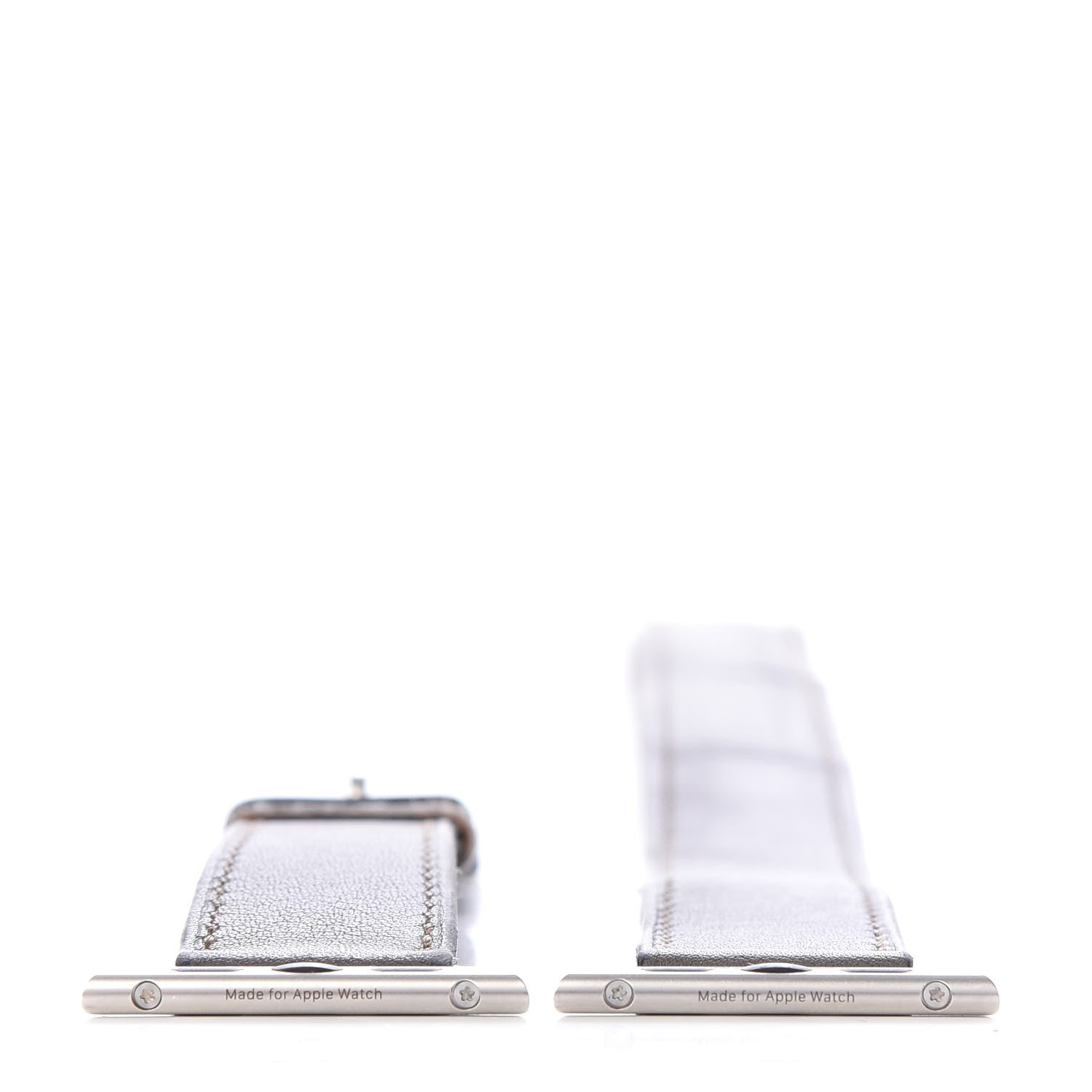 Hermes Swift 38mm Apple Watch Double Tour Band Etain 4 of 6