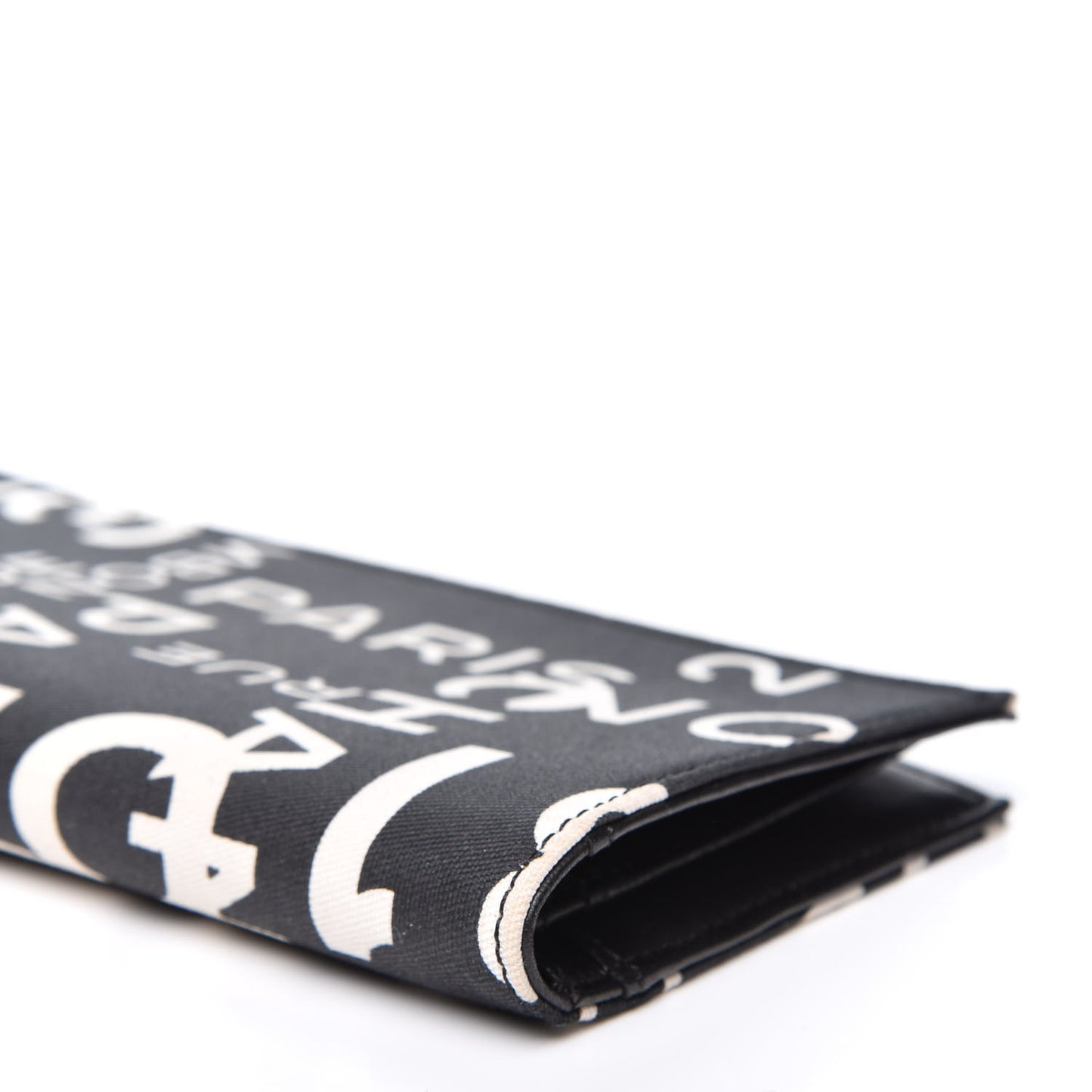 Canvas 31 Rue Cambon Yen Wallet Black