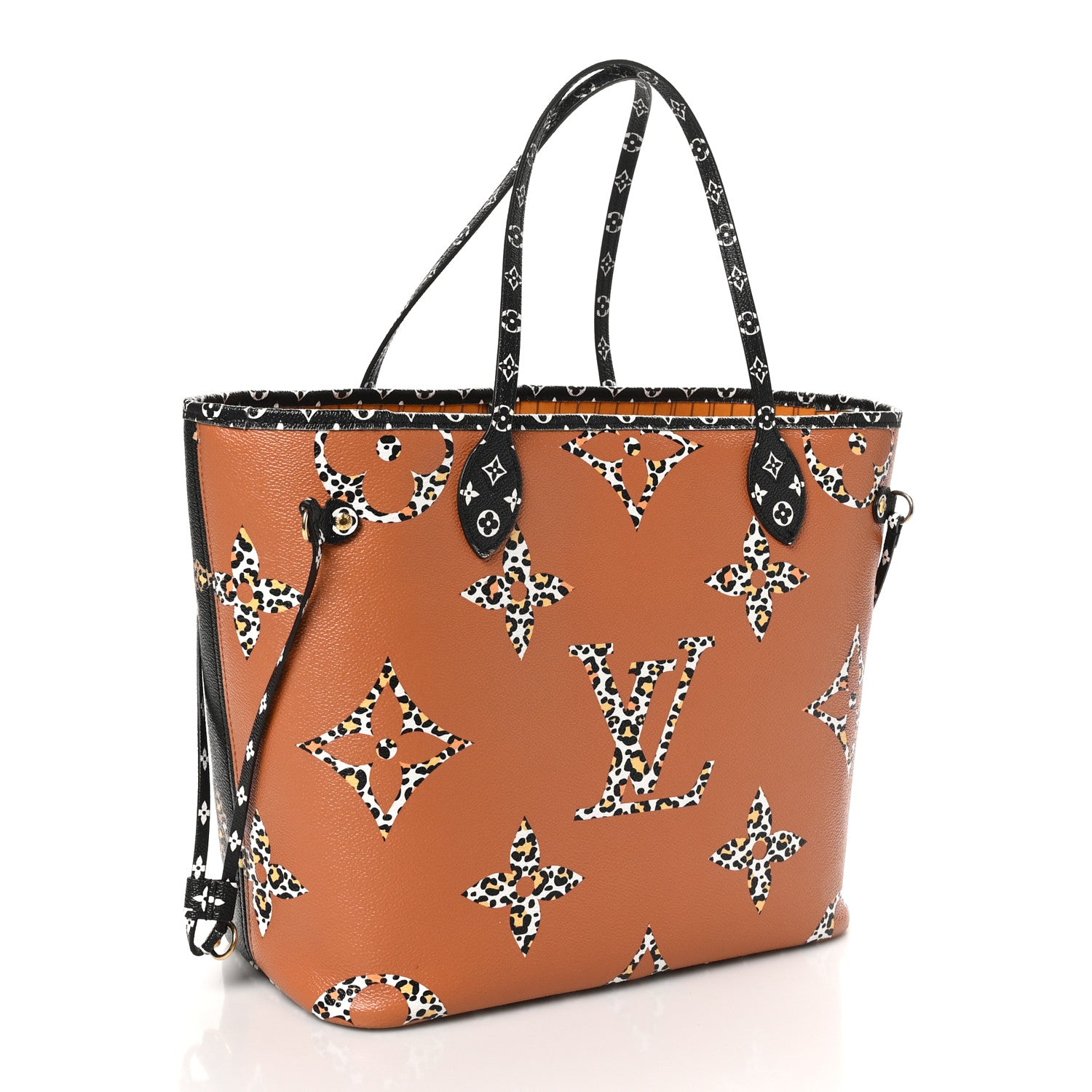 Louis Vuitton Monogram Giant Jungle Neverfull MM Black 4 of 10