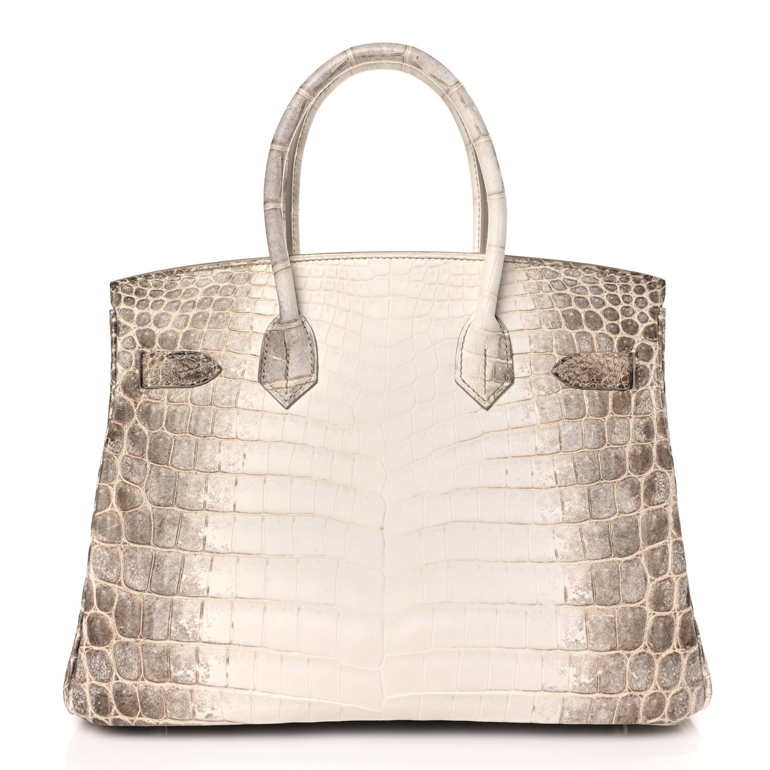 Hermes Matte Niloticus Crocodile Himalaya Birkin 30 Blanc 3 of 17