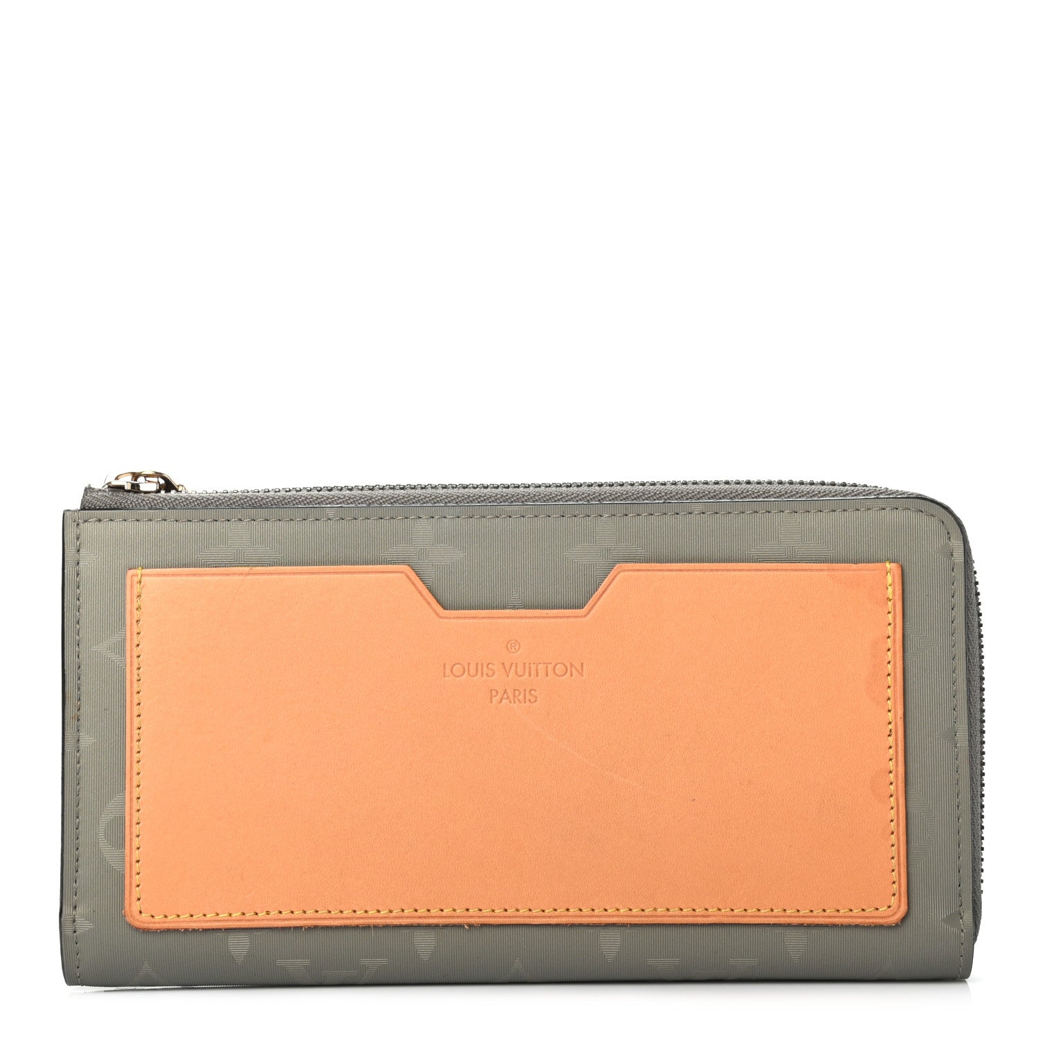 Louis Vuitton Monogram Titanium Long Wallet Cosmos 1 of 7