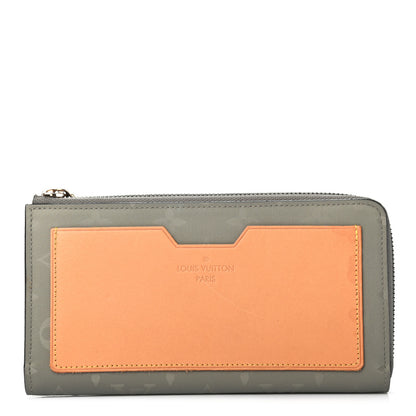 Louis Vuitton Monogram Titanium Long Wallet Cosmos 1 of 7