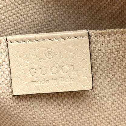Gucci Pebbled Calfskin Small Soho Disco Bag Off White 6 of 14