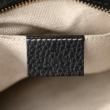 Gucci Pebbled Calfskin Small Soho Disco Bag Black 5 of 13