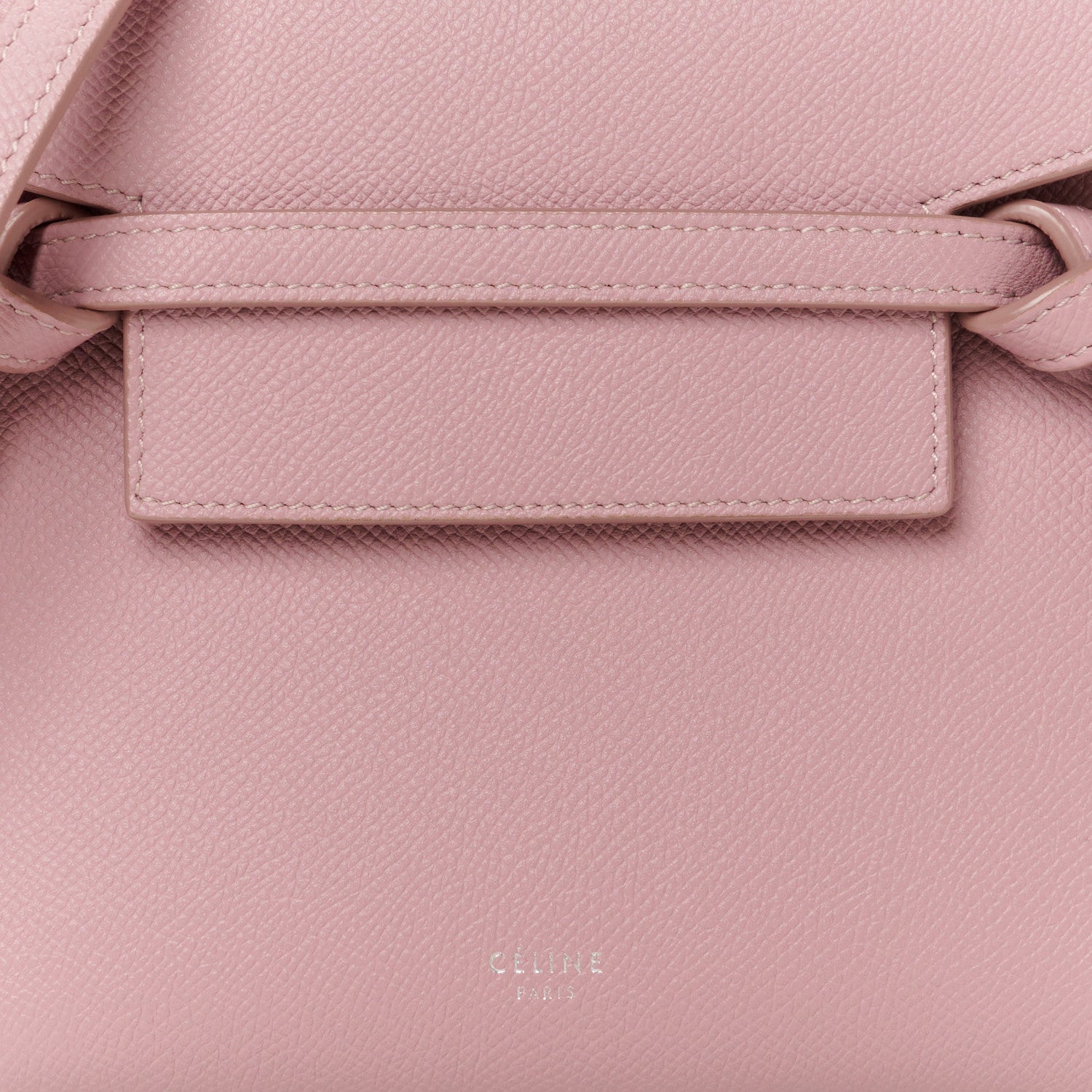 Celine Grained Calfskin Nano Belt Bag Rose Quartz 8 of 10