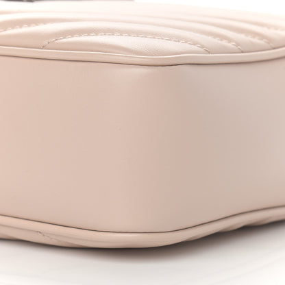 Saint Laurent Calfskin Matelasse Monogram Lou Camera Bag Washed Light Pink 10 of 12
