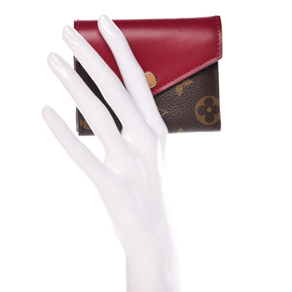 Louis Vuitton Monogram Zoe Wallet Fuchsia 2 of 9