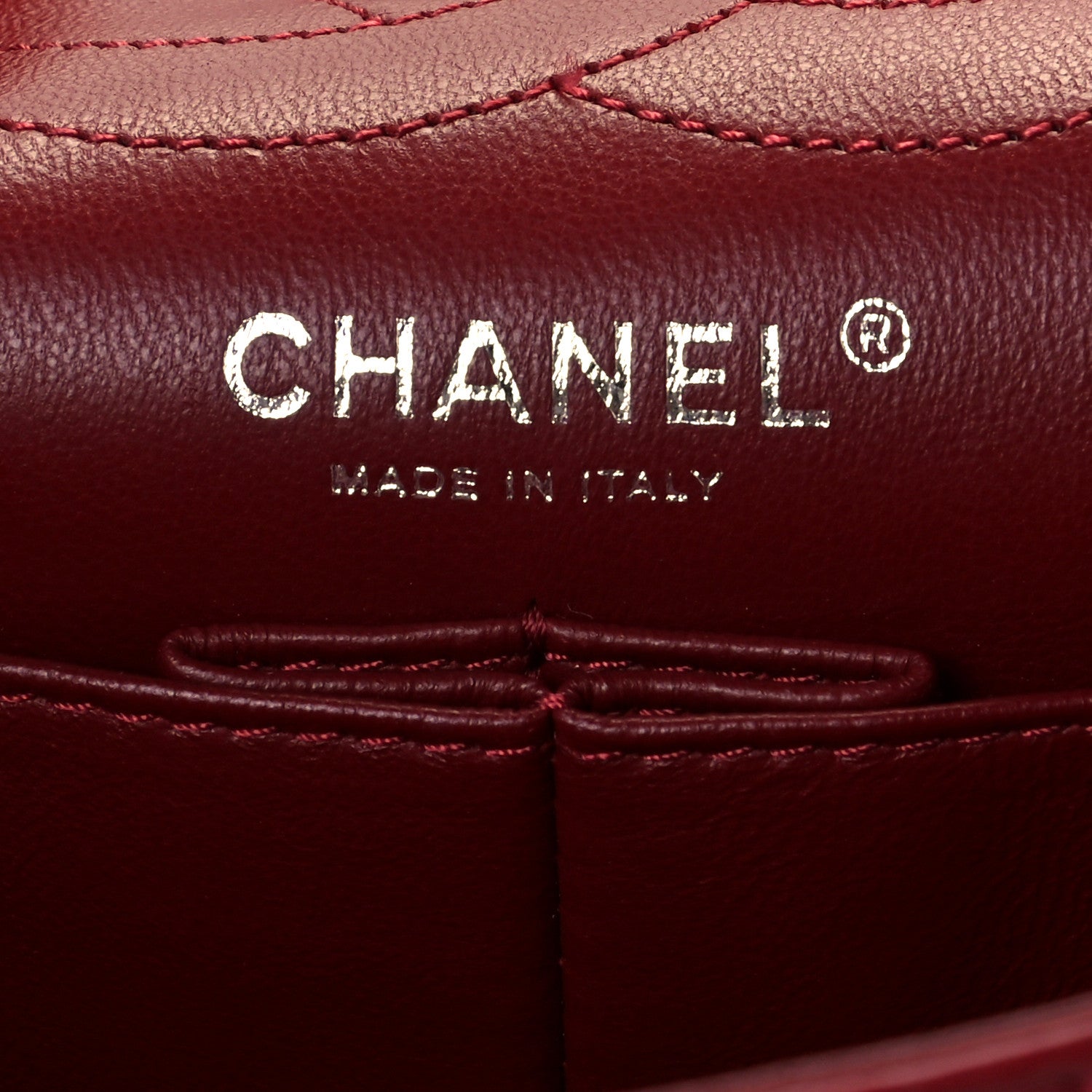 Chanel Aged Calfskin Quilted 2.55 Reissue 226 Flap Red 5 of 9