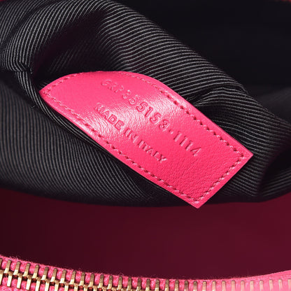 Saint Laurent Calfskin Small Sac De Jour Lipstick Fuchsia 9 of 9