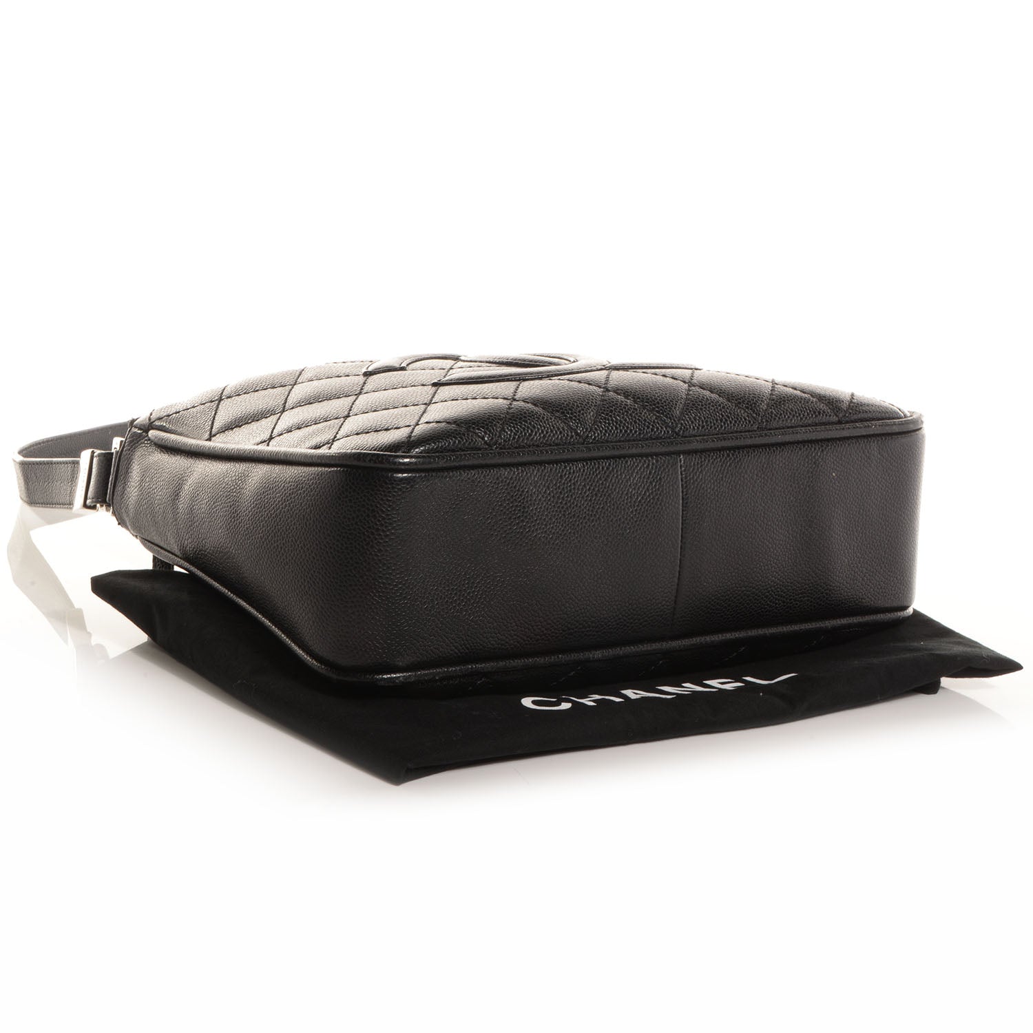 Chanel Caviar Quilted Shoulder Bag Black 4 of 7