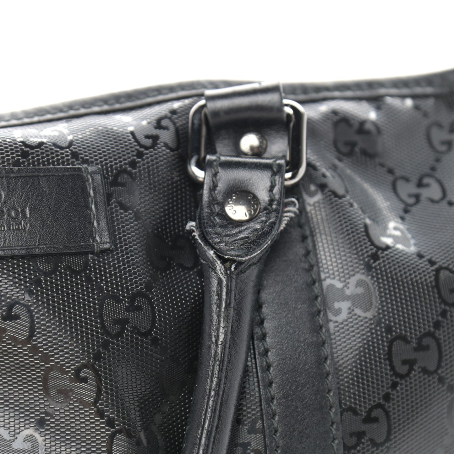 Imprime Monogram Medium Joy Tote Bag Black